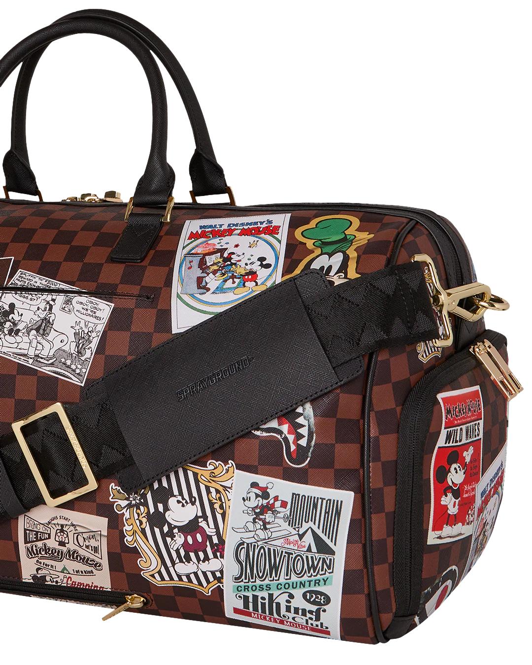 MICKEY MOUSE MOGUL DISNEY COLLAB DUFFLE | Sprayground Trending