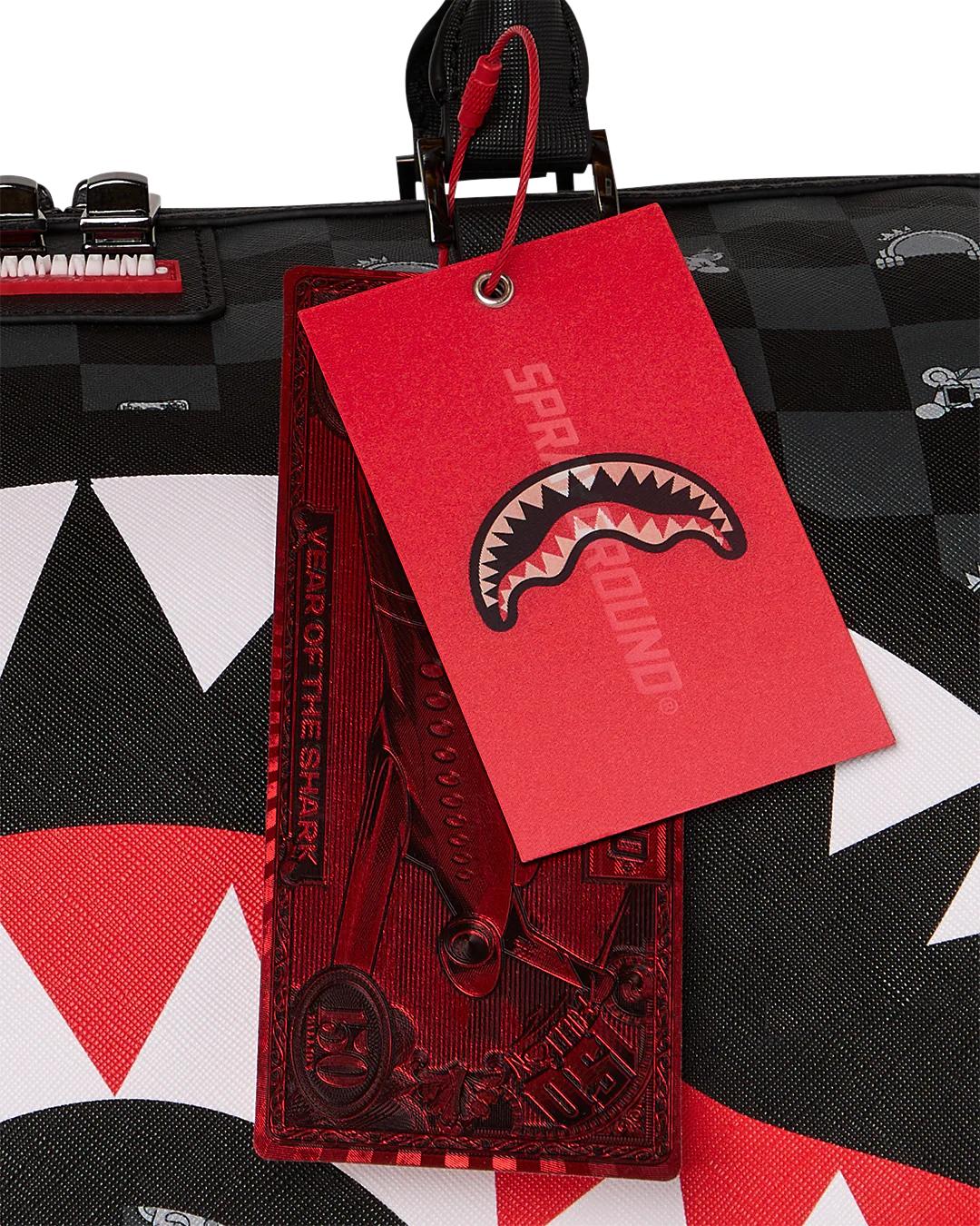 SHARK MOB HIDEOUT DUFFLE | Sprayground Recommended