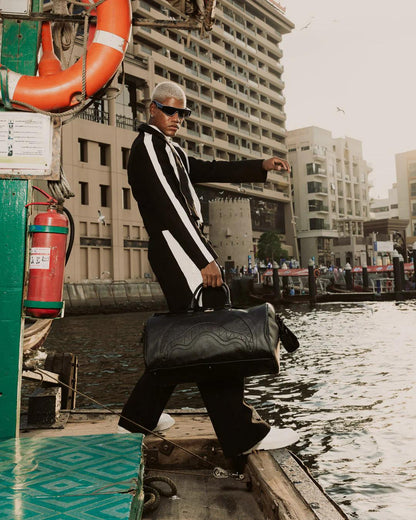 GOLD BRICK DRIP DUFFLE | Sprayground Exclusive