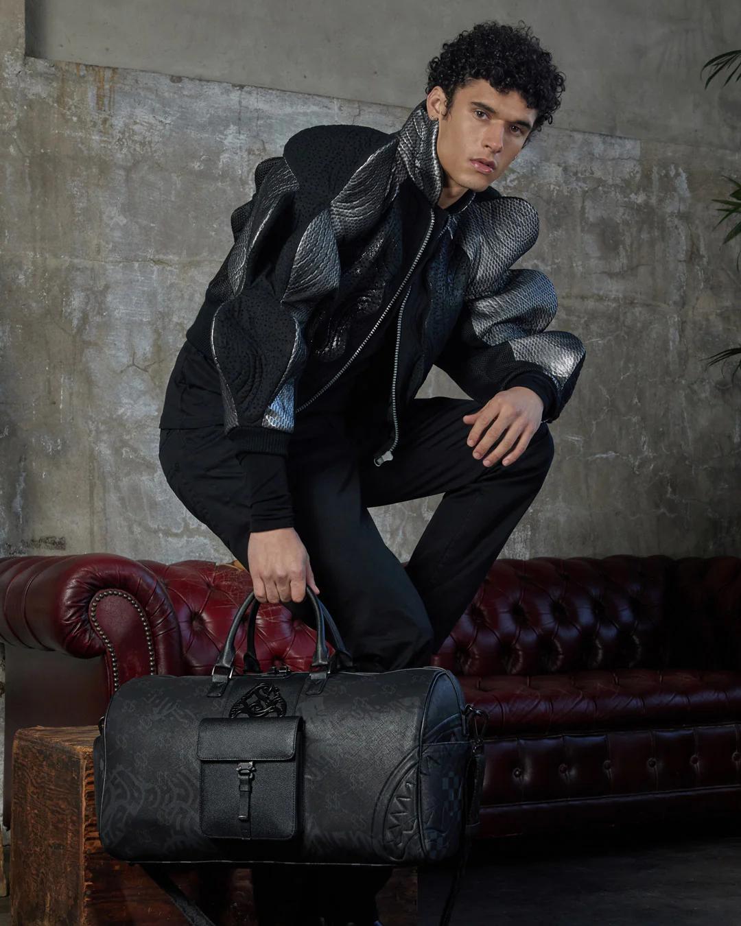 4AM JETSET MINDSET DUFFLE | Sprayground Signature