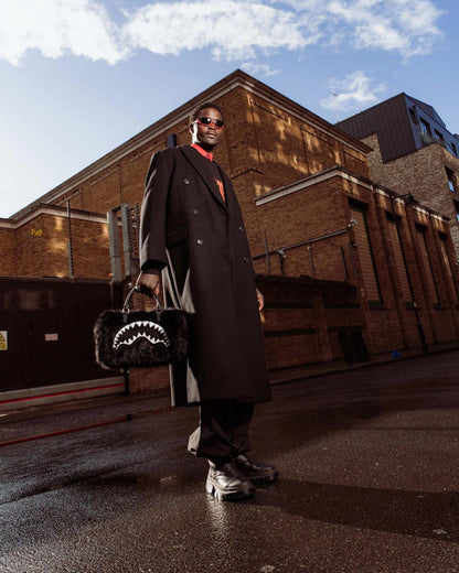 FURZILLA SHARK (NIGHT) MINI DUFFLE | Sprayground Essential