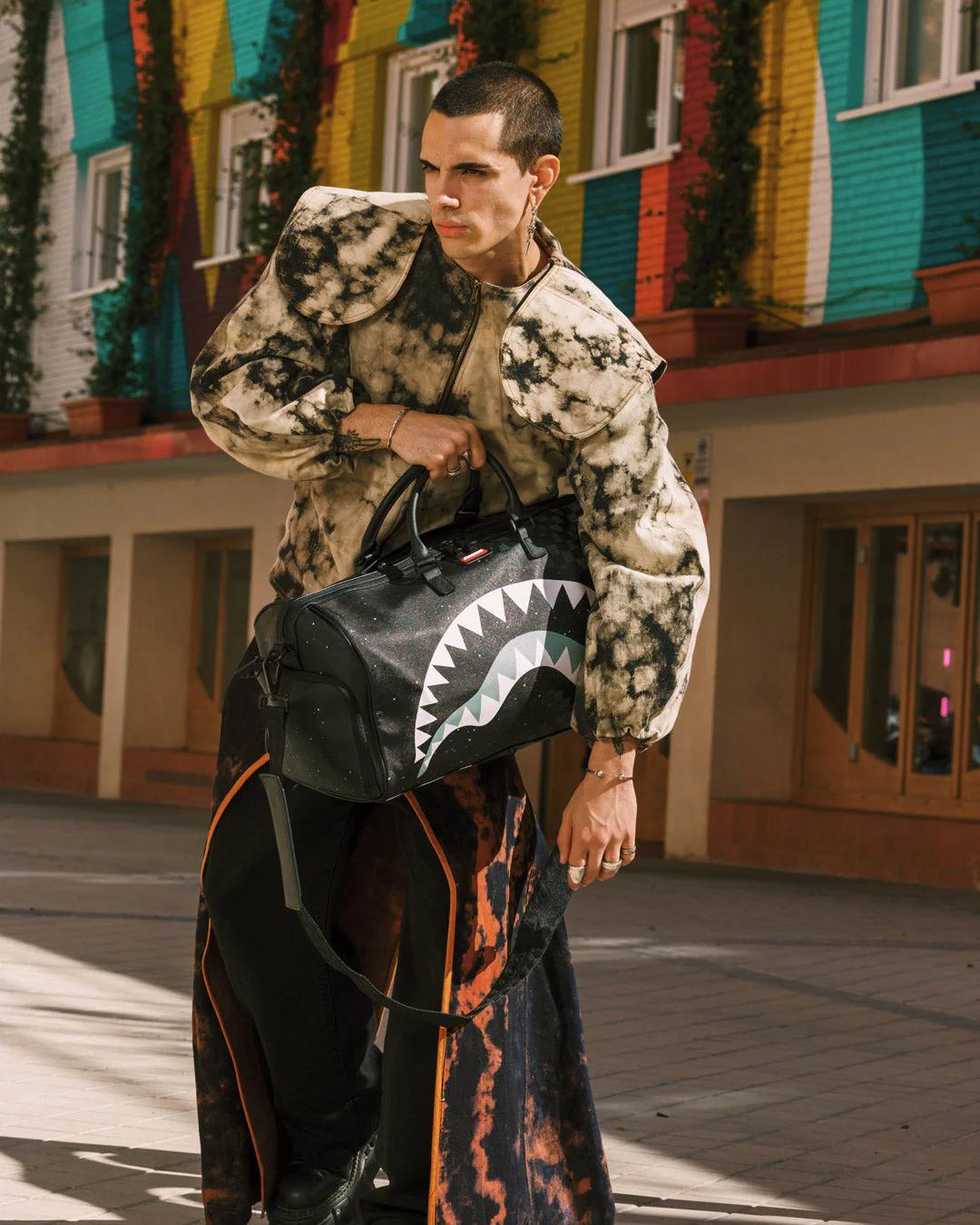 DEEPSPACE SIDE DRIP DUFFLE | Sprayground New
