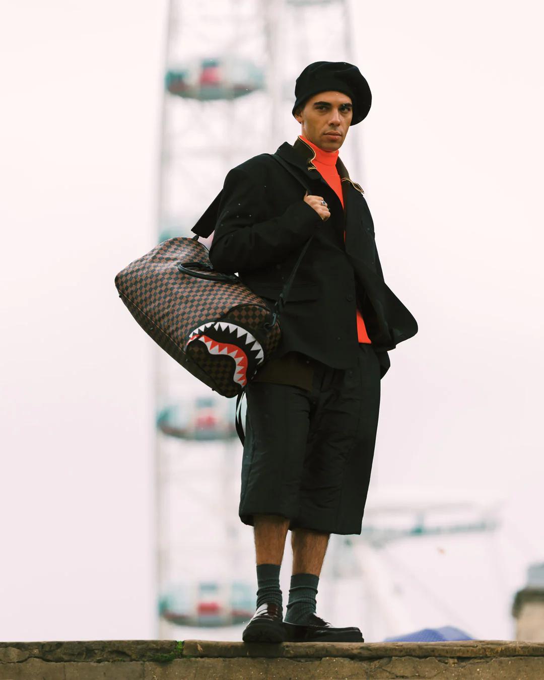 THE PRIVATE JET SHARK CLUB DUFFLE | Sprayground Featured