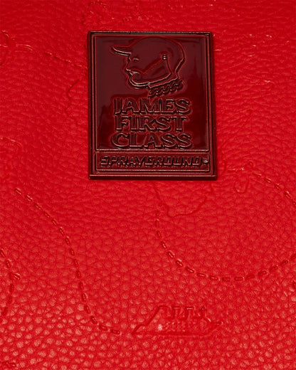 JAMES FIRST CLASS RUBY RED PYRAMID LARGE DUFFLE | Sprayground Classic