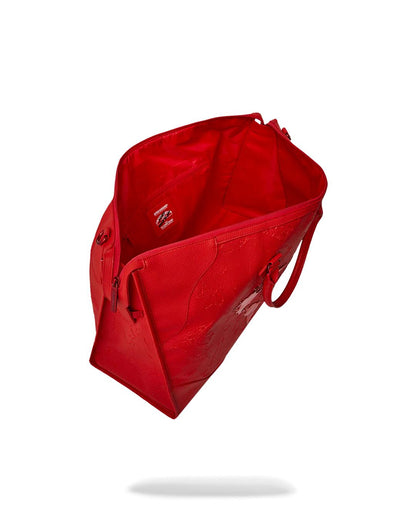 JAMES FIRST CLASS RUBY RED PYRAMID LARGE DUFFLE | Sprayground Classic
