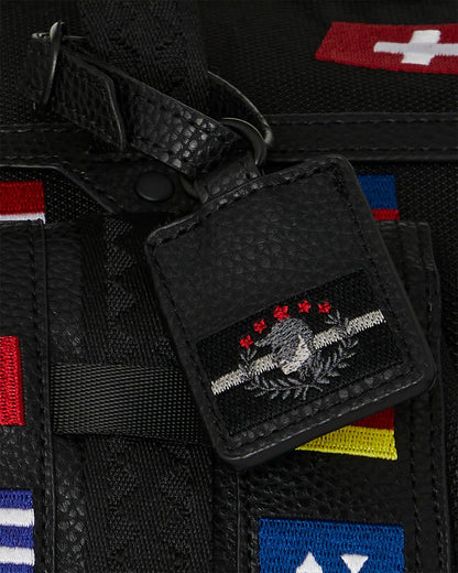 JAMES FIRST CLASS GLOBAL FLAGS SPECIAL OPS DUFFLE | Sprayground Latest