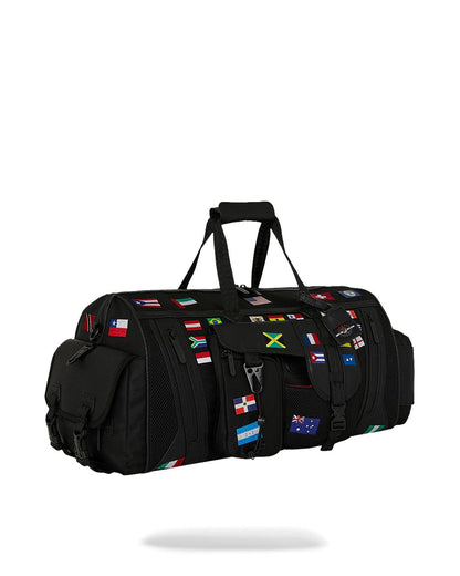 JAMES FIRST CLASS GLOBAL FLAGS SPECIAL OPS DUFFLE | Sprayground Latest
