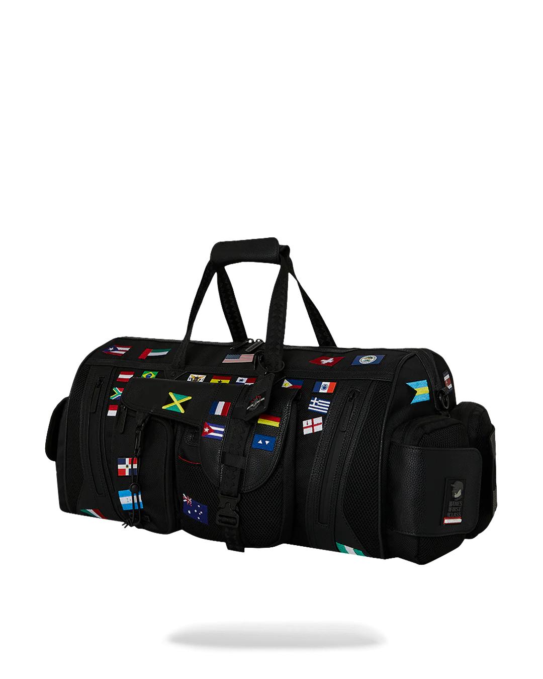JAMES FIRST CLASS GLOBAL FLAGS SPECIAL OPS DUFFLE | Sprayground Latest