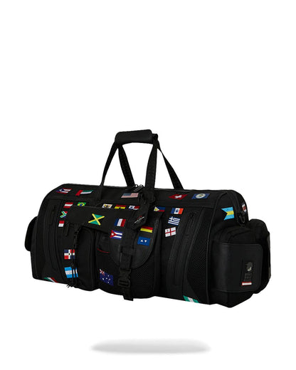 JAMES FIRST CLASS GLOBAL FLAGS SPECIAL OPS DUFFLE | Sprayground Latest