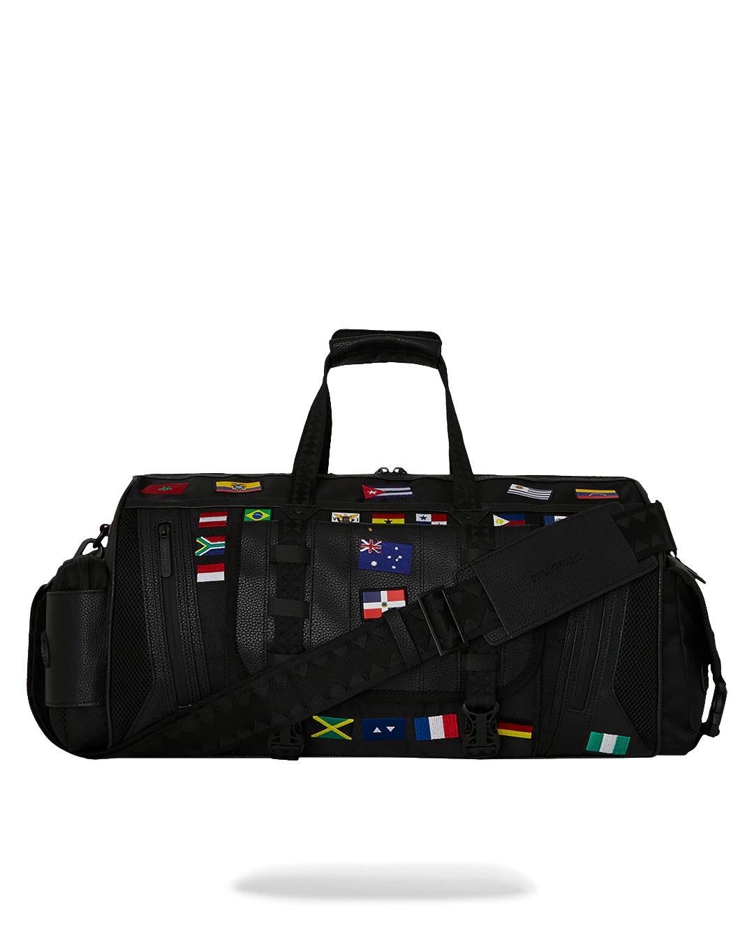 JAMES FIRST CLASS GLOBAL FLAGS SPECIAL OPS DUFFLE | Sprayground Latest