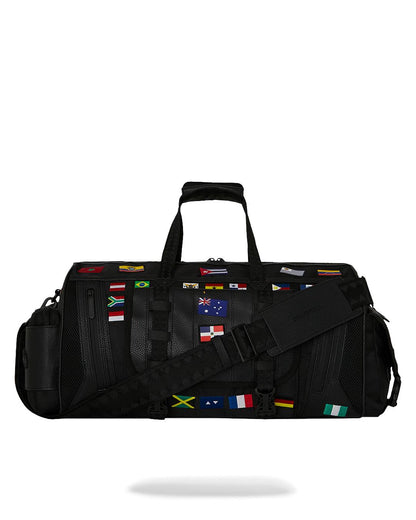 JAMES FIRST CLASS GLOBAL FLAGS SPECIAL OPS DUFFLE | Sprayground Latest