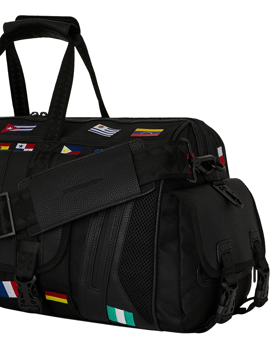 JAMES FIRST CLASS GLOBAL FLAGS SPECIAL OPS DUFFLE | Sprayground Latest