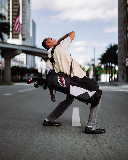 TRIPLE DECKER HEIR TO THE THRONE PRO GOLF BAG | Sprayground Quality
