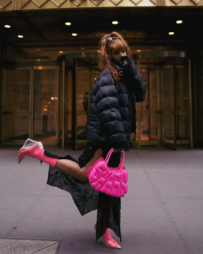 PINK POP SHARK BUBBLE HANDBAG | Sprayground Best Seller