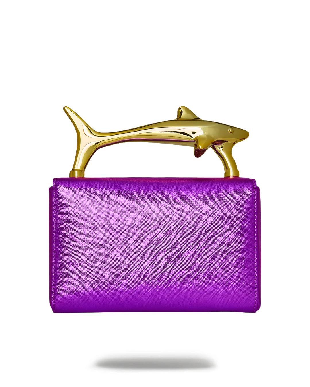 SHARKS OF THE GOLD OCEAN CLUTCH | Sprayground Exclusive
