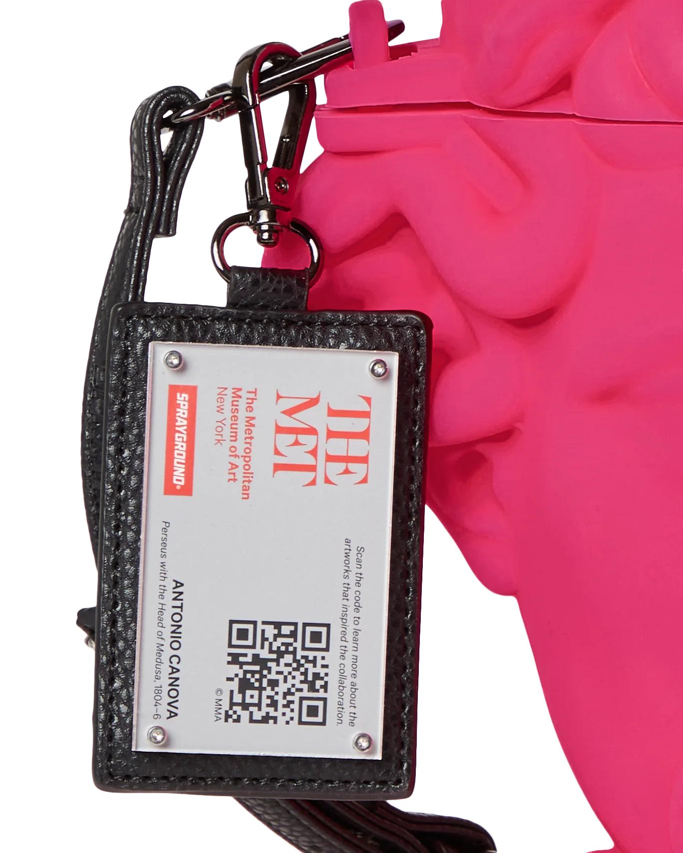 THE MET CANOVA MEDUSA HANDBAG (PINK) | Sprayground Exclusive