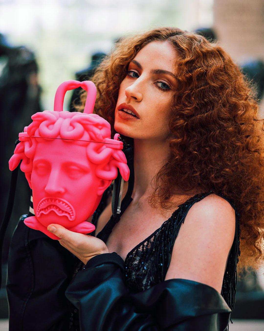 THE MET CANOVA MEDUSA HANDBAG (PINK) | Sprayground Exclusive