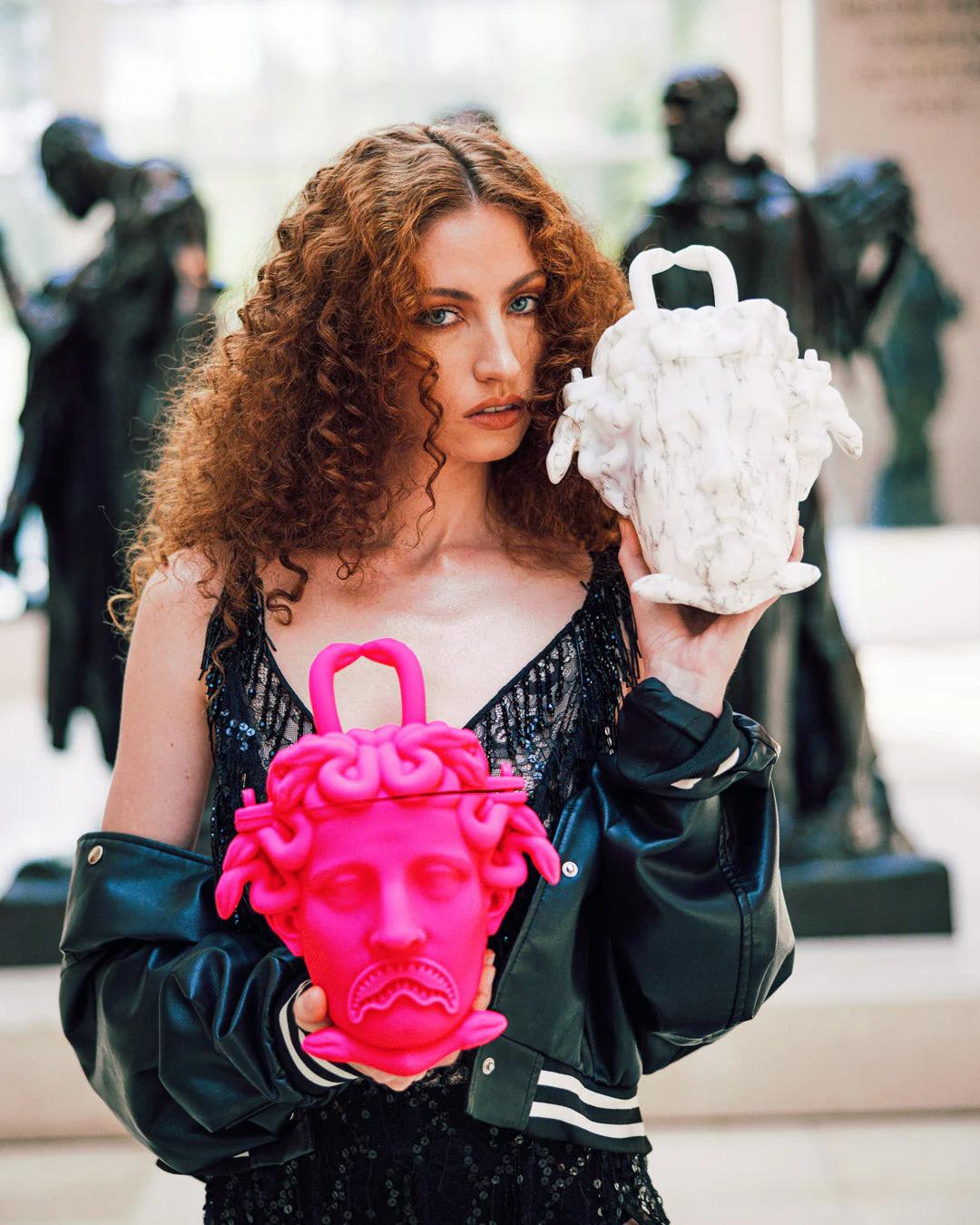 THE MET CANOVA MEDUSA HANDBAG (MARBLE) | Sprayground Signature