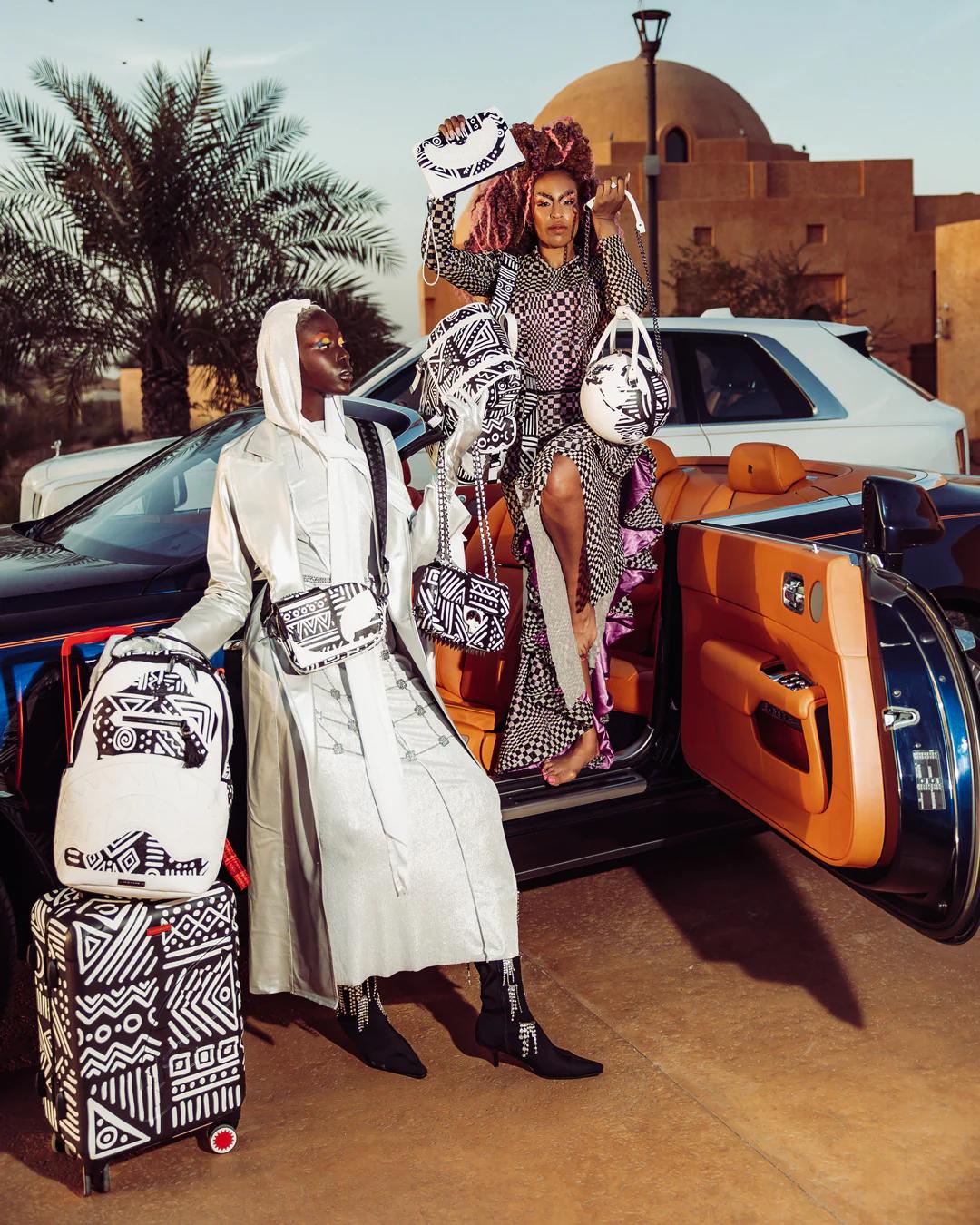 A.I.8 AFRICAN INTELLIGENCE - ORIGIN STORY GLOBE BAG | Sprayground Great Value