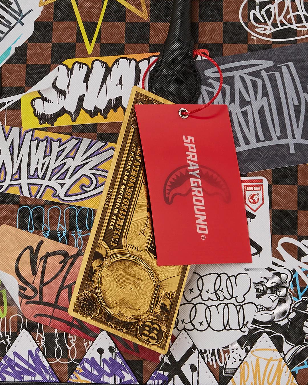 SHARKS IN PARIS THE RIZZ PALACE HANDBAG | Sprayground Latest