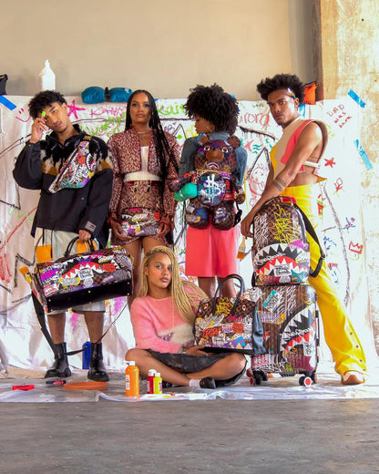 SHARKS IN PARIS THE RIZZ PALACE HANDBAG | Sprayground Latest
