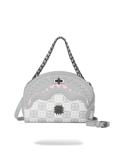 A.I.8 AFRICAN INTELLIGENCE BOOKED & BUSY SHARK HANDBAG | Sprayground New