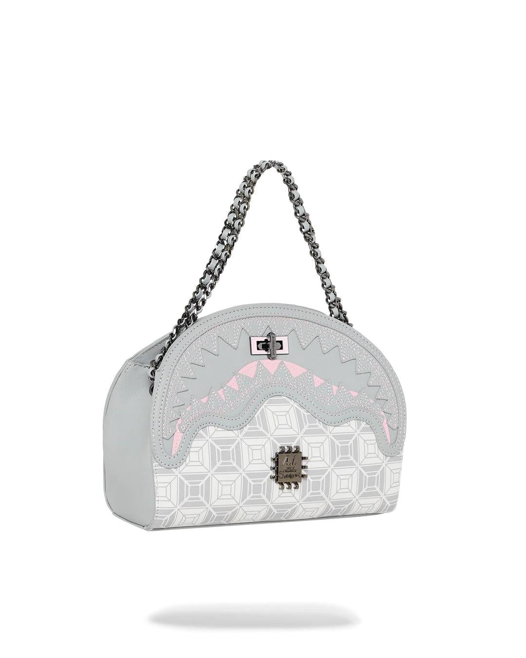 A.I.8 AFRICAN INTELLIGENCE BOOKED & BUSY SHARK HANDBAG | Sprayground New