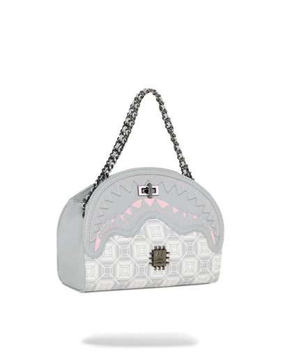 A.I.8 AFRICAN INTELLIGENCE BOOKED & BUSY SHARK HANDBAG | Sprayground New