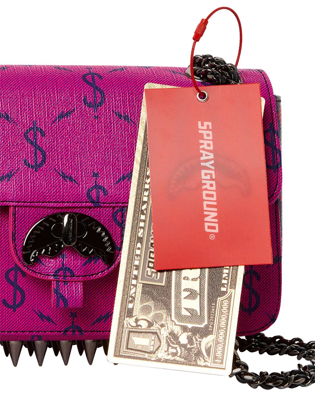 $NAPDRAGON GOLD CHAIN SHARK HANDBAG | Sprayground Recommended