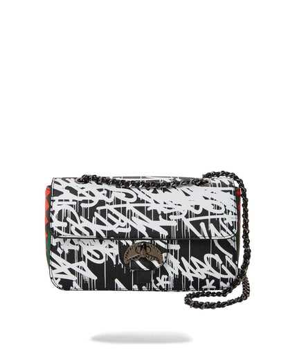 NIGHT NIGHT SHARKCHAIN HANDBAG | Sprayground New