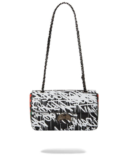 NIGHT NIGHT SHARKCHAIN HANDBAG | Sprayground New