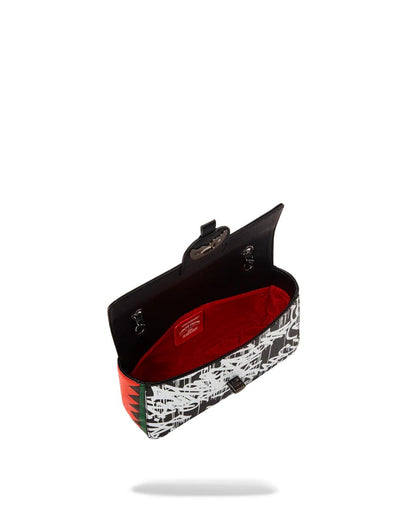 NIGHT NIGHT SHARKCHAIN HANDBAG | Sprayground New