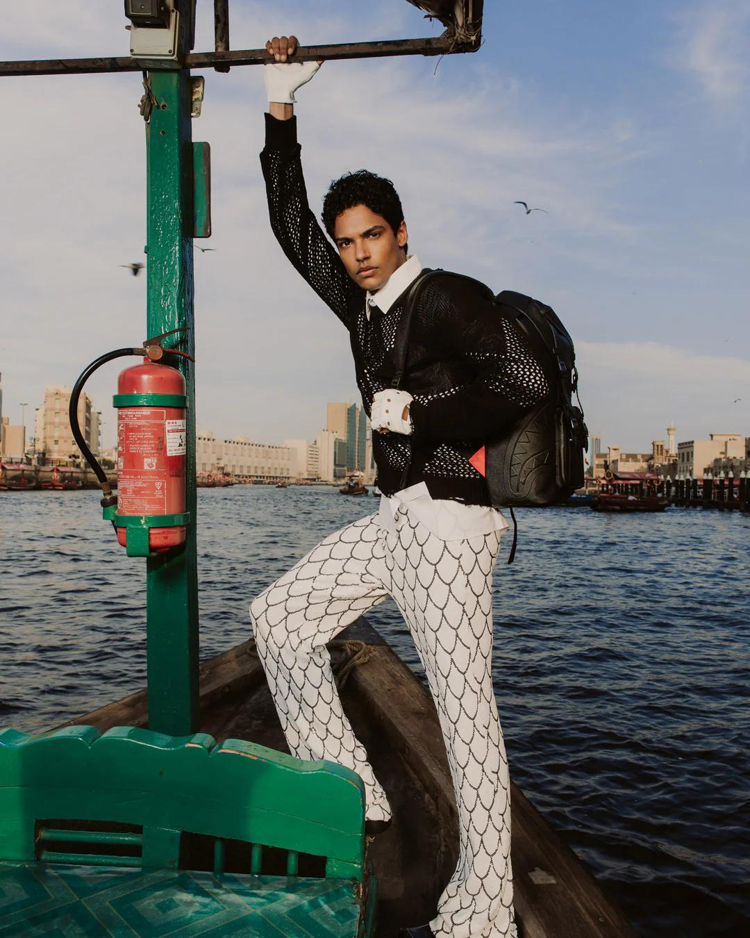 GOLD BRICK DRIP HILLS BACKPACK | Sprayground Popular