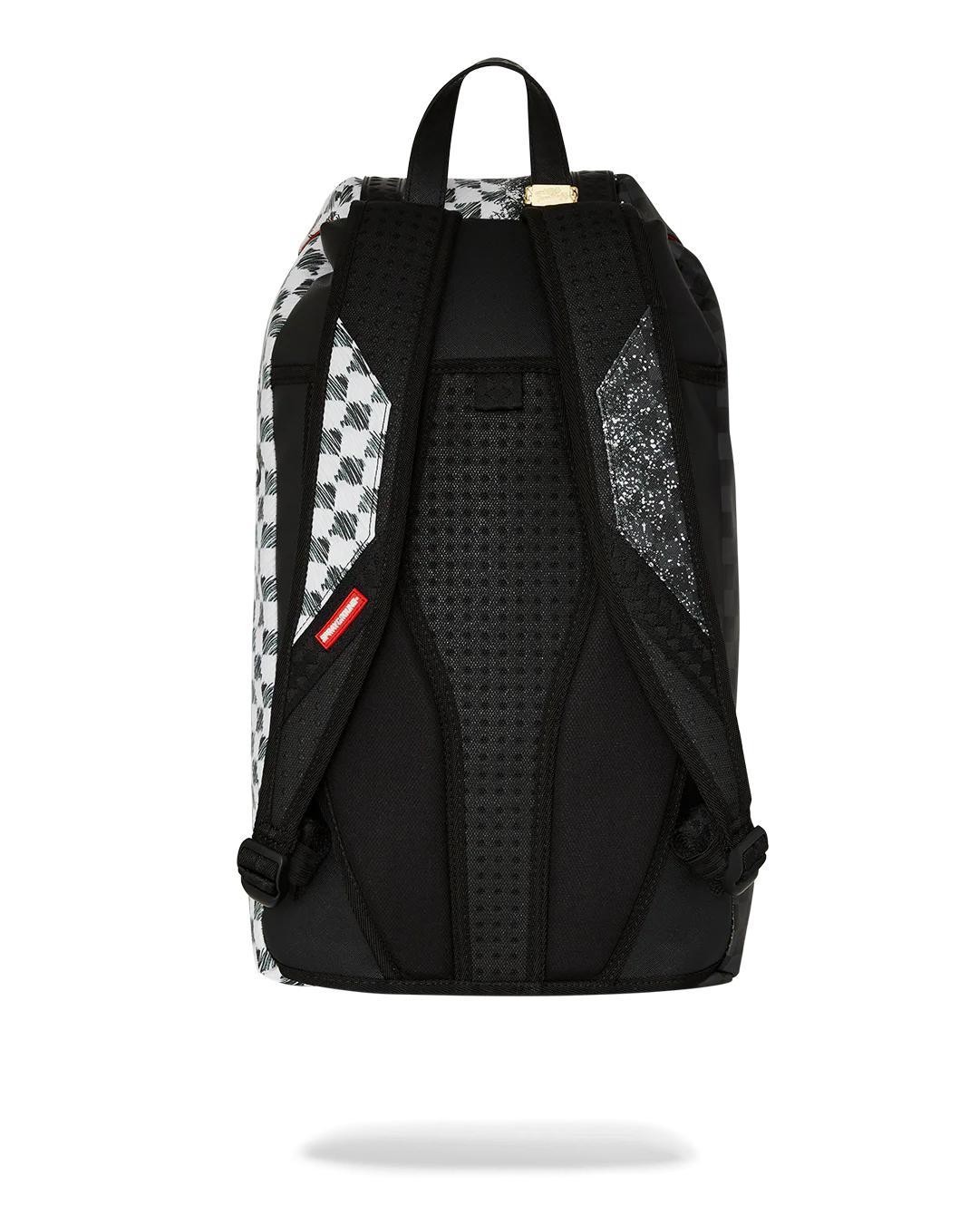 SCRIBBLE DRIBBLE CHECK HILLS BACKPACK | Sprayground Signature