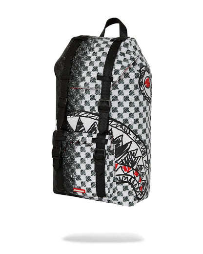 SCRIBBLE DRIBBLE CHECK HILLS BACKPACK | Sprayground Signature
