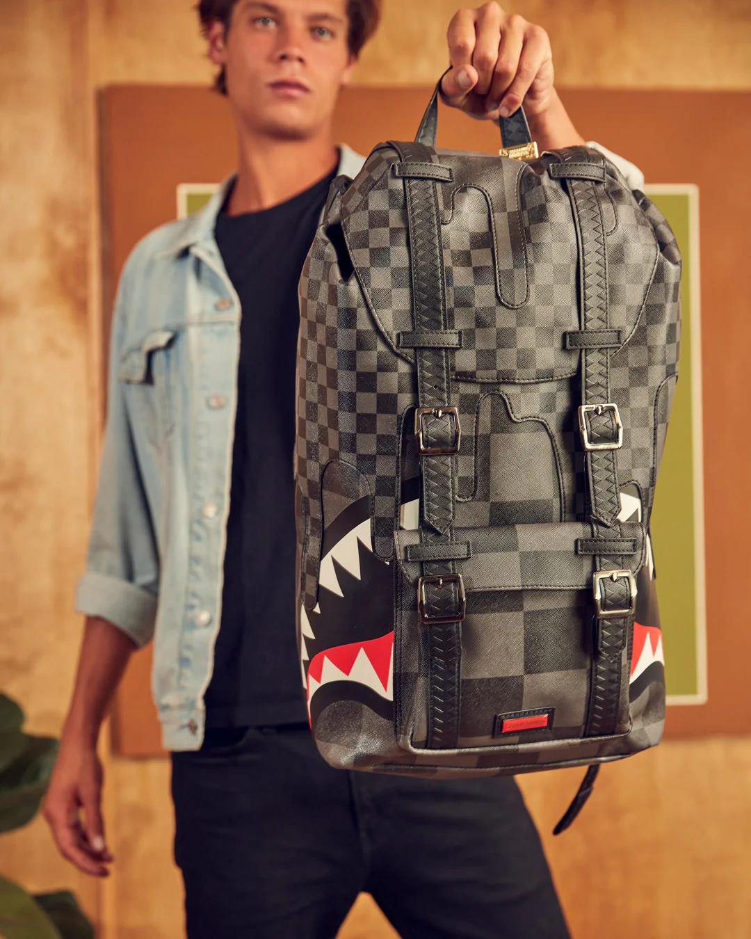XTC GREY SHARKS IN PARIS HILLS BACKPACK | Sprayground Best Seller