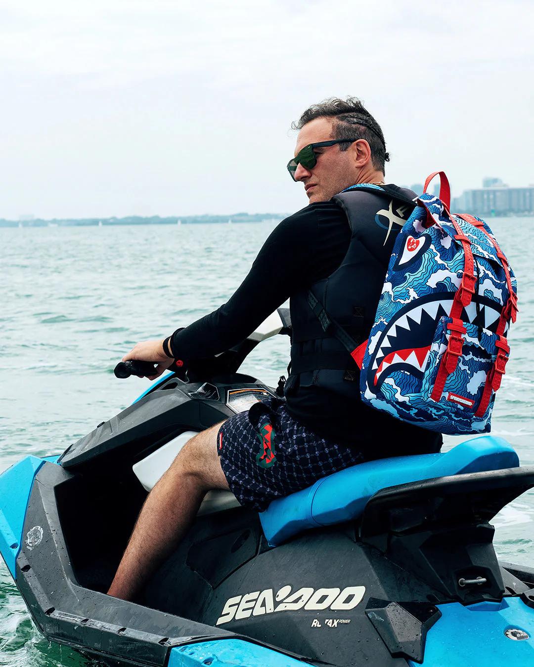SHARK WAVE HILLS BACKPACK | Sprayground Premium