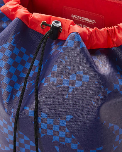 SHARK CHECK (BLUE) HILLS BACKPACK | Sprayground Popular