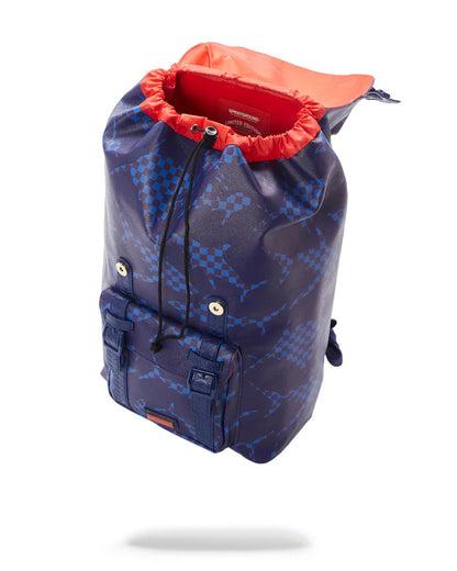 SHARK CHECK (BLUE) HILLS BACKPACK | Sprayground Popular
