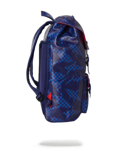 SHARK CHECK (BLUE) HILLS BACKPACK | Sprayground Popular