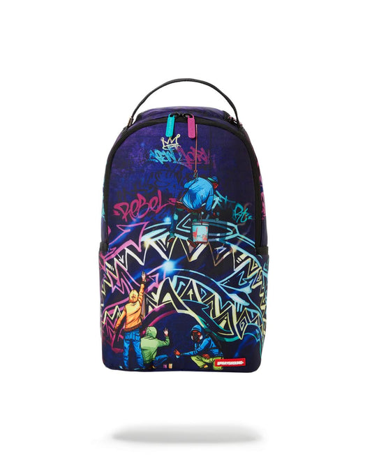 MIDNIGHT GRAFFITI ARTISTS MINI BACKPACK | Sprayground Popular