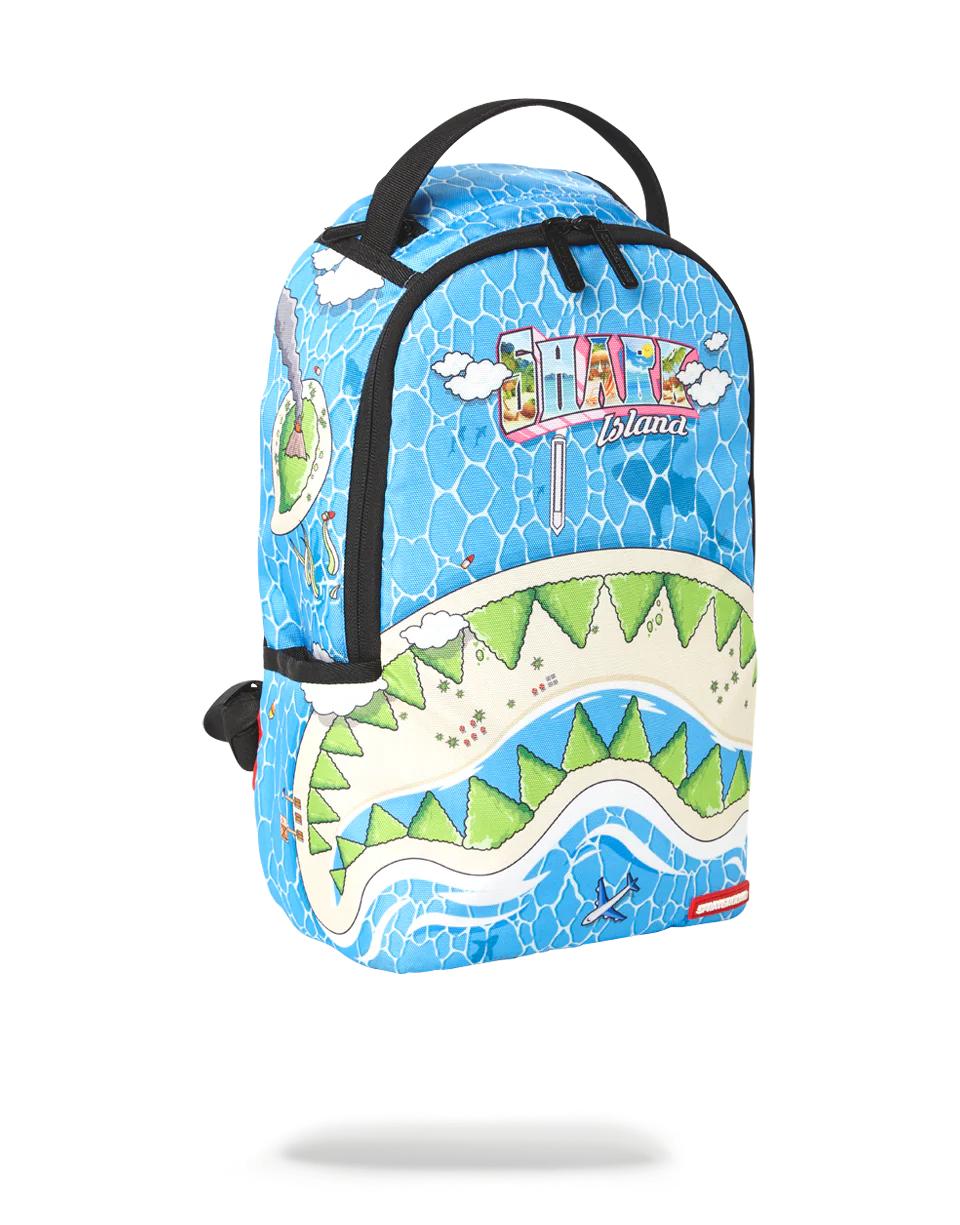 MINI WELCOME TO SHARK ISLAND BACKPACK | Sprayground Value