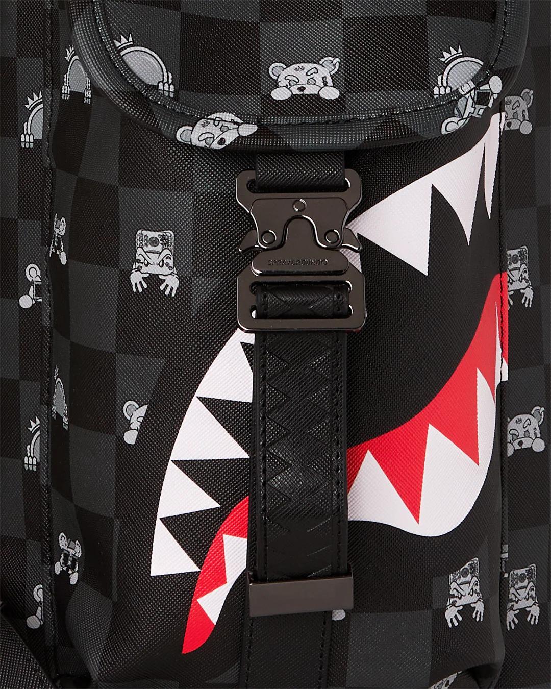 SHARK MOB HIDEOUT MONTE CARLO BACKPACK | Sprayground Best Seller