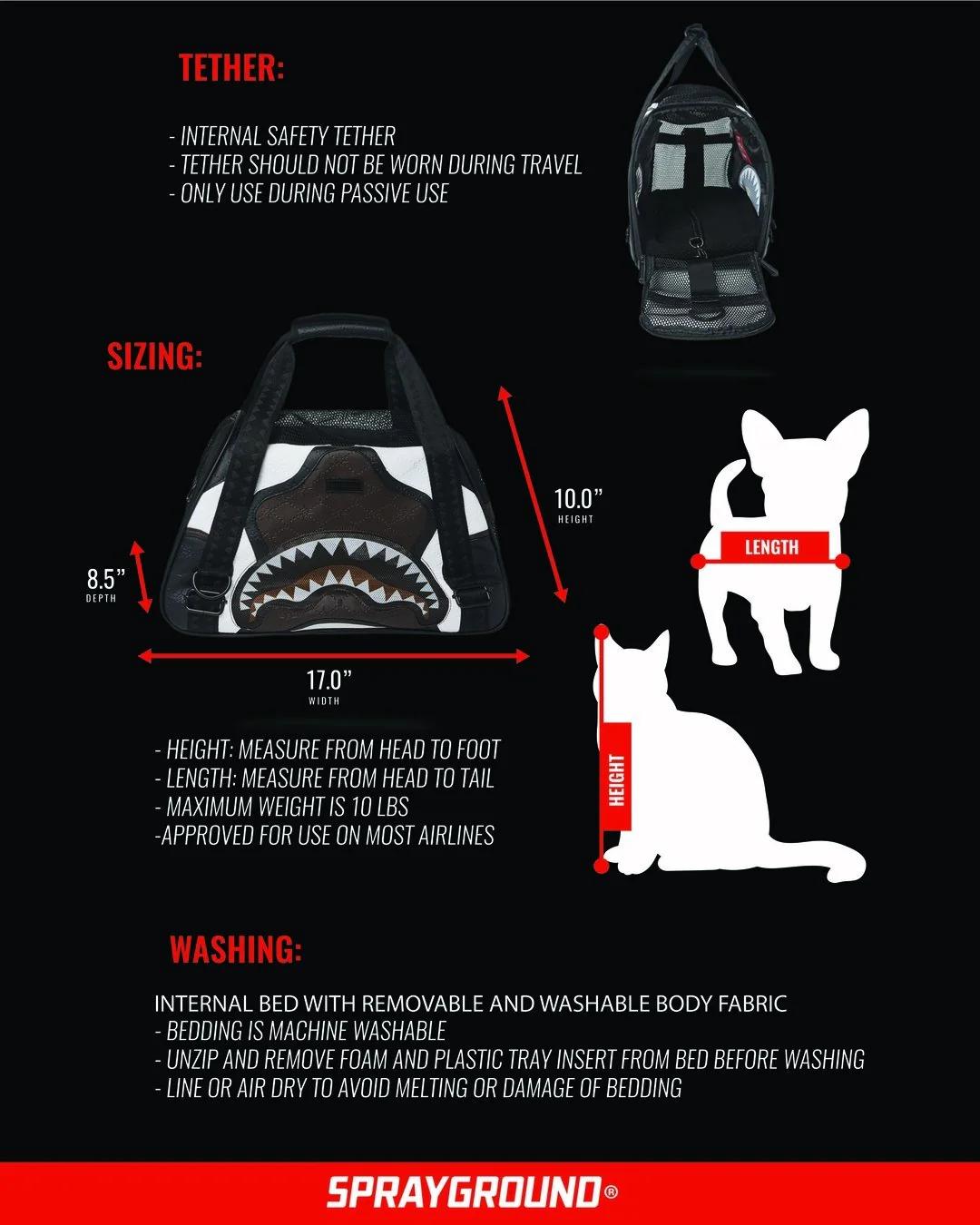 V.V.I.P. PET CARRIER | Sprayground Recommended
