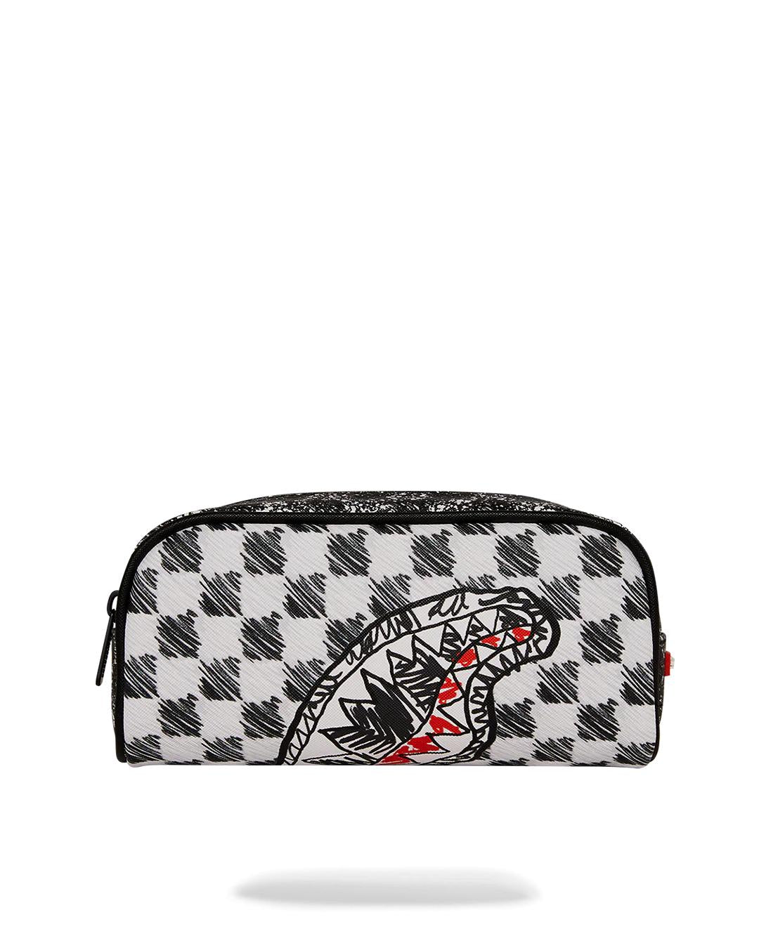 SCRIBBLE DRIBBLE CHECK POUCH | Sprayground Recommended