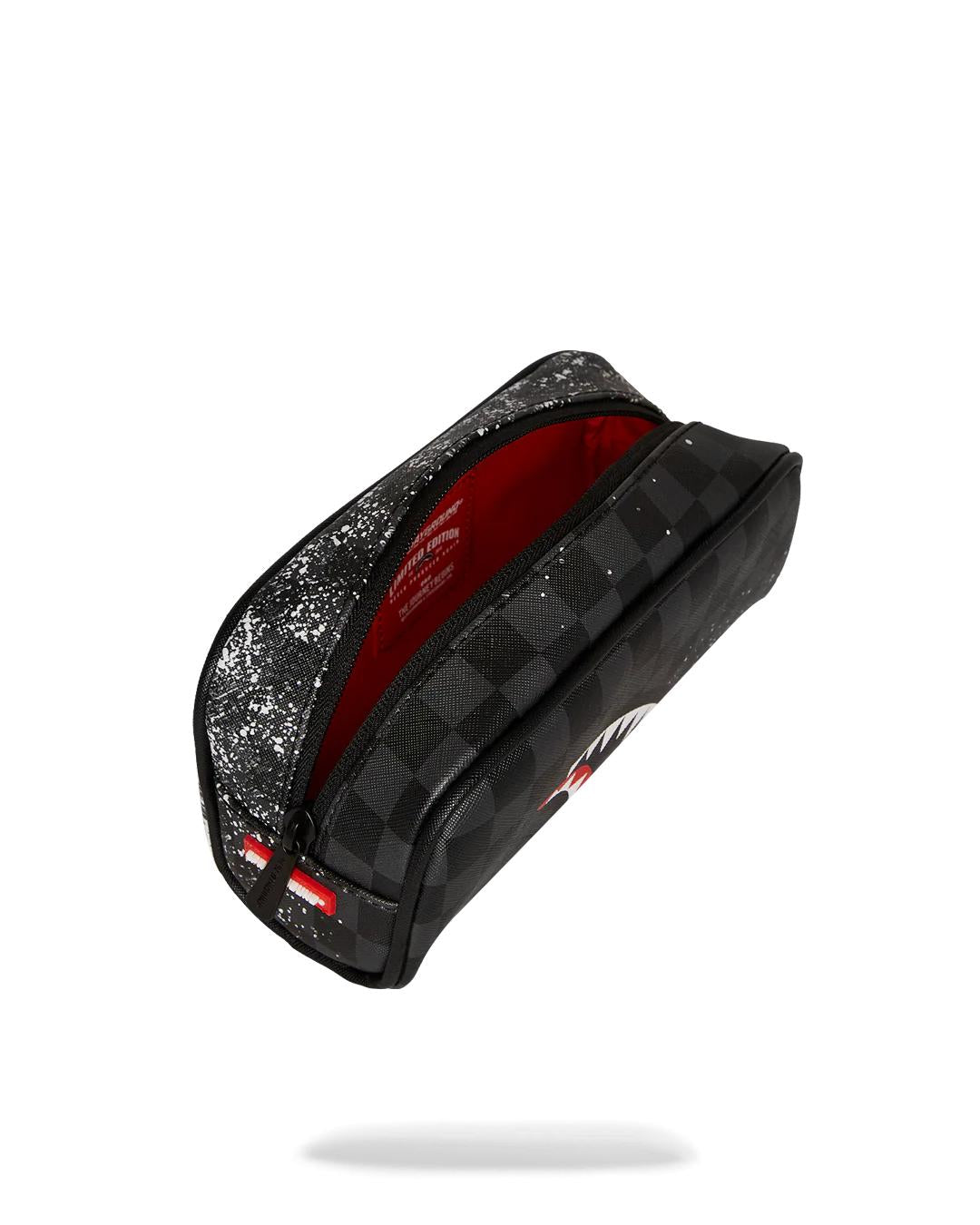 SCRIBBLE DRIBBLE CHECK POUCH | Sprayground Recommended