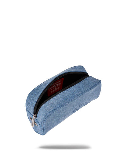 STONE WASHED SHARK PENCIL POUCH | Sprayground Latest