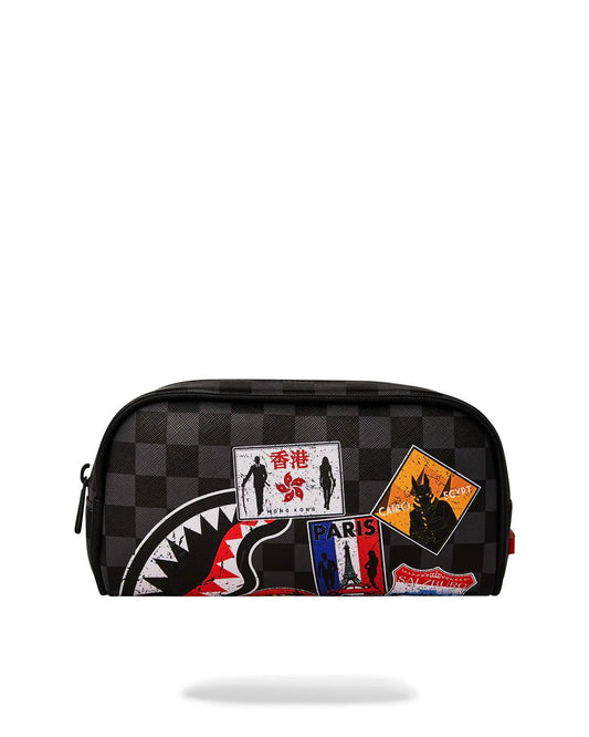 GLOBAL MOGUL UNLIMITED MILES PENCIL POUCH | Sprayground Quality
