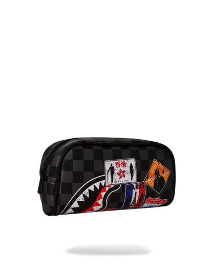 GLOBAL MOGUL UNLIMITED MILES PENCIL POUCH | Sprayground Quality