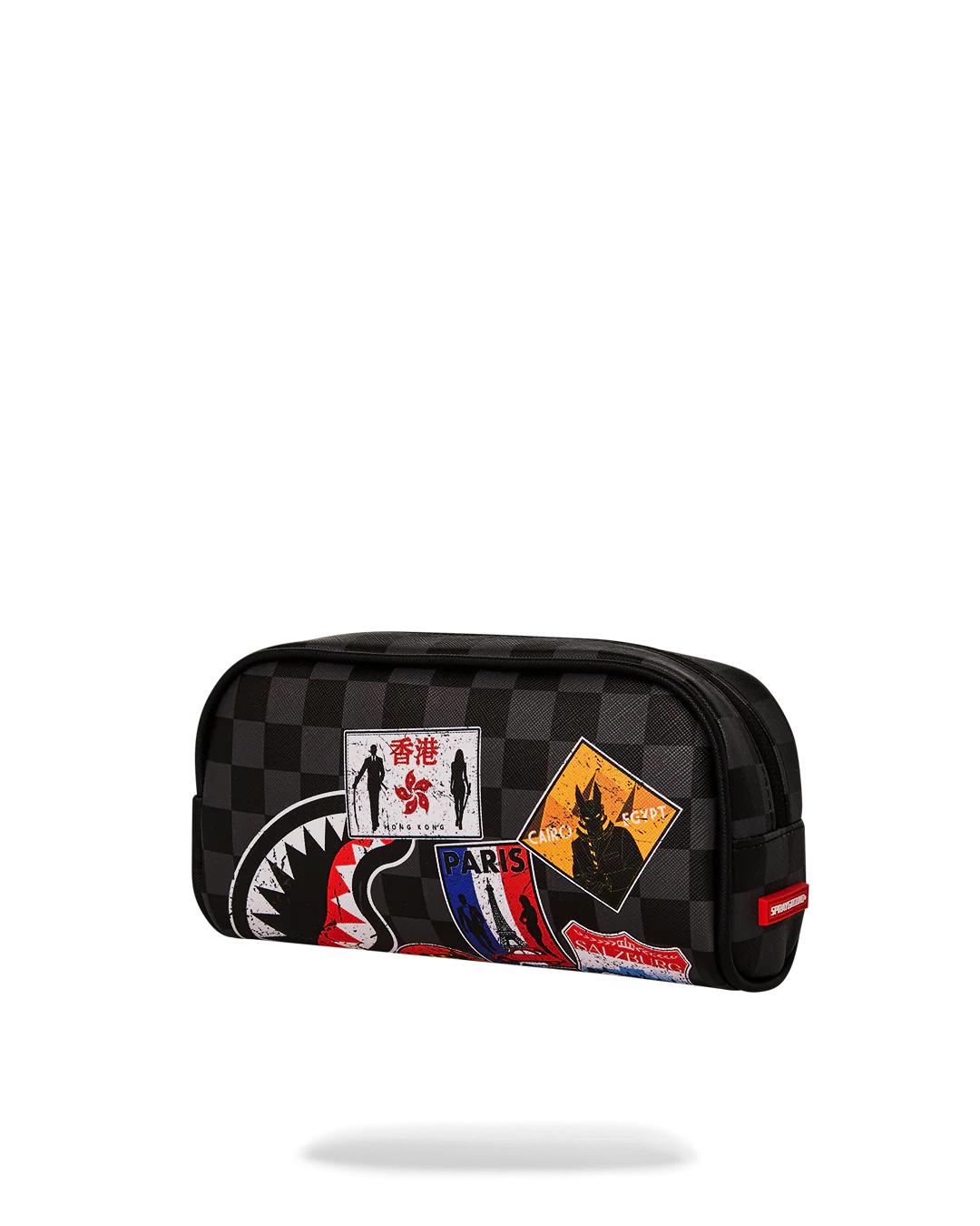 GLOBAL MOGUL UNLIMITED MILES PENCIL POUCH | Sprayground Quality
